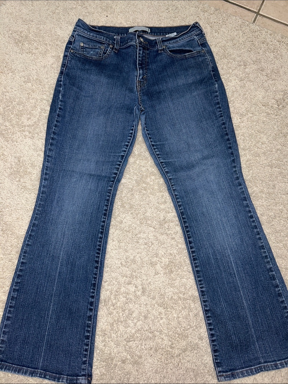 Levi's Blue Bootcut Jeans